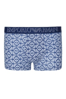 Трусы-боксеры с принтом Emporio Armani
