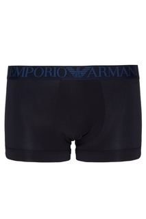 Темно-синие трусы-боксеры Emporio Armani