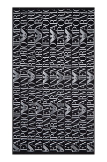 Полотенце с принтом Emporio Armani