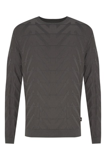 Джемпер рельефной вязки Emporio Armani