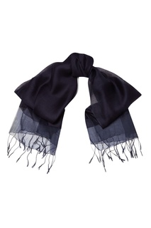 Палантин оттенка индиго Emporio Armani