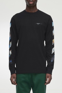 Лонгслив с принтом Off White