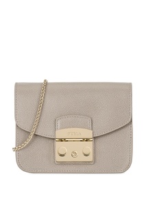 Бежевая сумка Metropolis Furla
