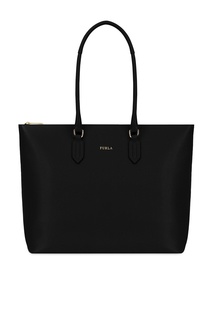 Черная сумка Pin из кожи Furla