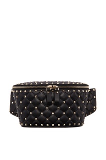 Черная поясная сумка Valentino Garavani Rockstud Spike