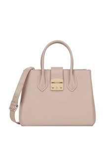 Пудровая сумка Metropolis из кожи Furla