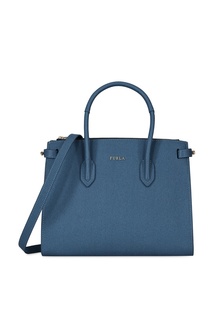 Синяя сумка Pin S Furla