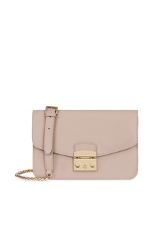 Светло-бежевая сумка Metropolis Furla