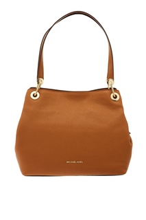 Коричневая сумка на плечо Raven Michael Michael Kors