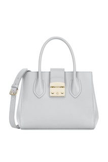 Сумка Metropolis серого цвета Furla