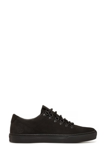 Черные кожаные кеды Timberland