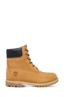 Высокие бежевые ботинки Timberland