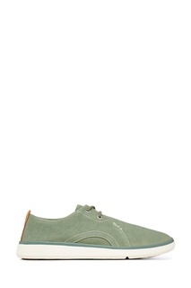 Зеленые текстильные кеды Timberland