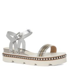 Сандалии CASADEI 1L376M050 серебряный