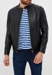 Куртка кожаная Boss Hugo Boss