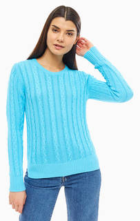 Хлопковый джемпер с косами United Colors of Benetton
