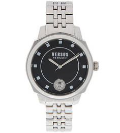 Кварцевые часы с серебристым металлическим браслетом Versus