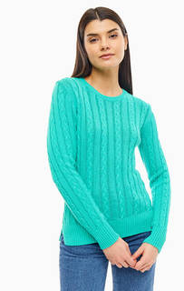 Хлопковый джемпер с косами United Colors of Benetton