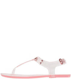 Пляжные сланцы розового цвета Michael Michael Kors