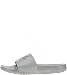 Пляжные шлепанцы серого цвета Calvin Klein Jeans