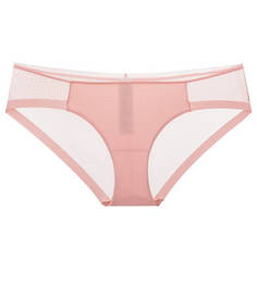 Сетчатые трусы-слипы кораллового цвета Calvin Klein