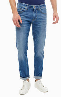 Синие джинсы с заломами Liam Strellson