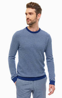 Хлопковый джемпер с круглым вырезом Strellson