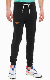 Хлопковые брюки джоггеры в спортивном стиле Superdry
