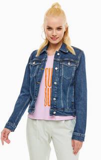 Короткая джинсовая куртка на болтах Selected