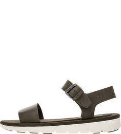 Сандалии из натуральной кожи цвета хаки Lottie Lou Timberland