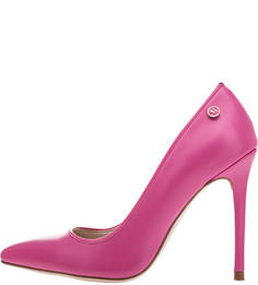 Туфли цвета фуксии на шпильке Trussardi Jeans