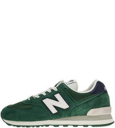 Летние кроссовки зеленого цвета 574 New Balance