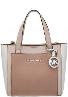 Кожаная сумка через плечо Gemma Michael Michael Kors