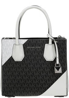 Маленькая сумка с монограммой бренда Mercer Michael Michael Kors
