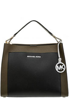 Кожаная сумка с короткой ручкой Gemma Michael Michael Kors