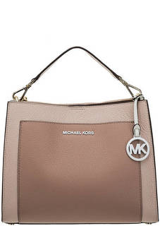 Кожаная сумка с короткой ручкой Gemma Michael Michael Kors
