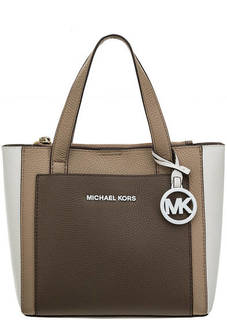 Кожаная сумка через плечо Gemma Michael Michael Kors