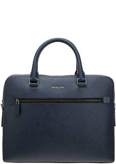 Кожаная сумка с короткими ручками Harrison Michael Michael Kors