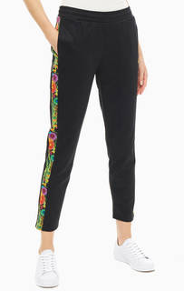 Брюки на кулиске с яркими вставками Fred Perry