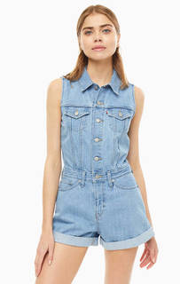 Джинсовый комбинезон с карманами Levis®