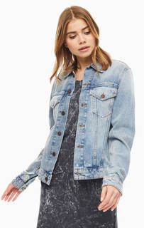 Джинсовая куртка с потертостями Cheap Monday