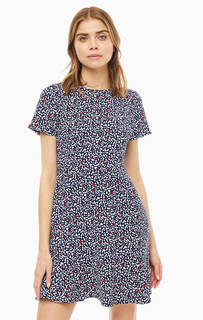 Короткое платье с расклешенной юбкой Michael Michael Kors