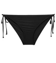 Плавки черного цвета на завязках Roxy