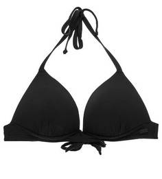 Черный купальный топ с твердыми чашками Roxy