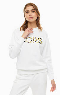 Хлопковый свитшот с декоративной отделкой Michael Michael Kors