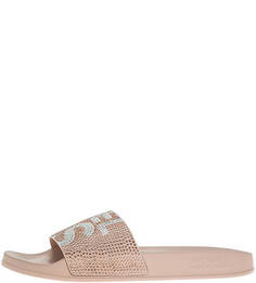 Шлепанцы с отделкой стразами Gilmore Michael Michael Kors
