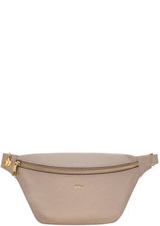 Маленькая поясная сумка из зерненой кожи Isola Furla