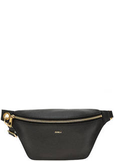 Маленькая поясная сумка из зерненой кожи Isola Furla