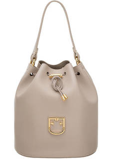 Маленькая кожаная сумка с одним отделом Corona Furla