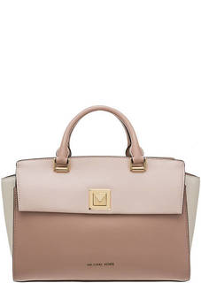 Кожаная сумка со съемным плечевым ремнем Sylvia Michael Michael Kors
